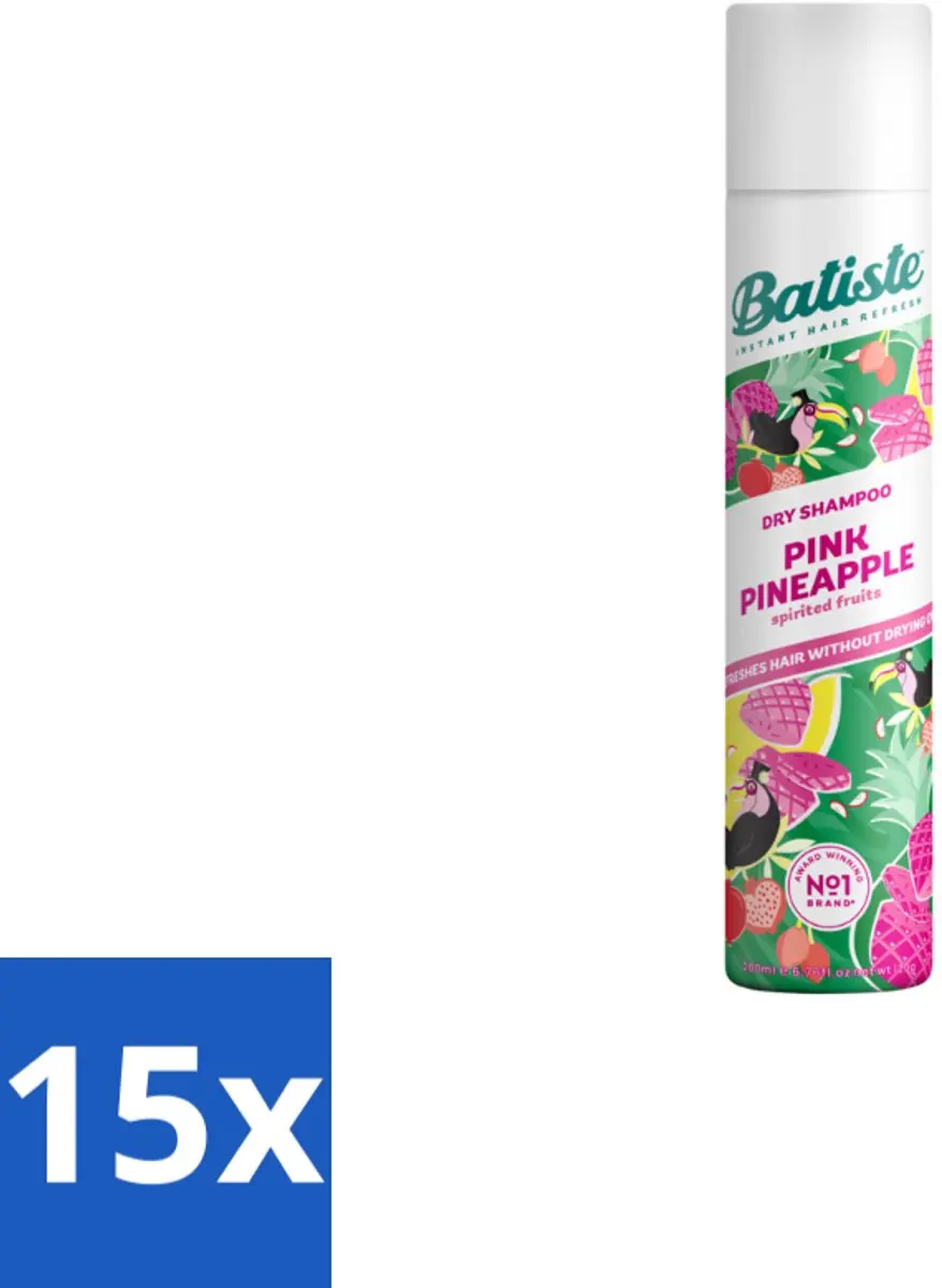 Batiste Pink Pineapple Droogshampoo 200ml