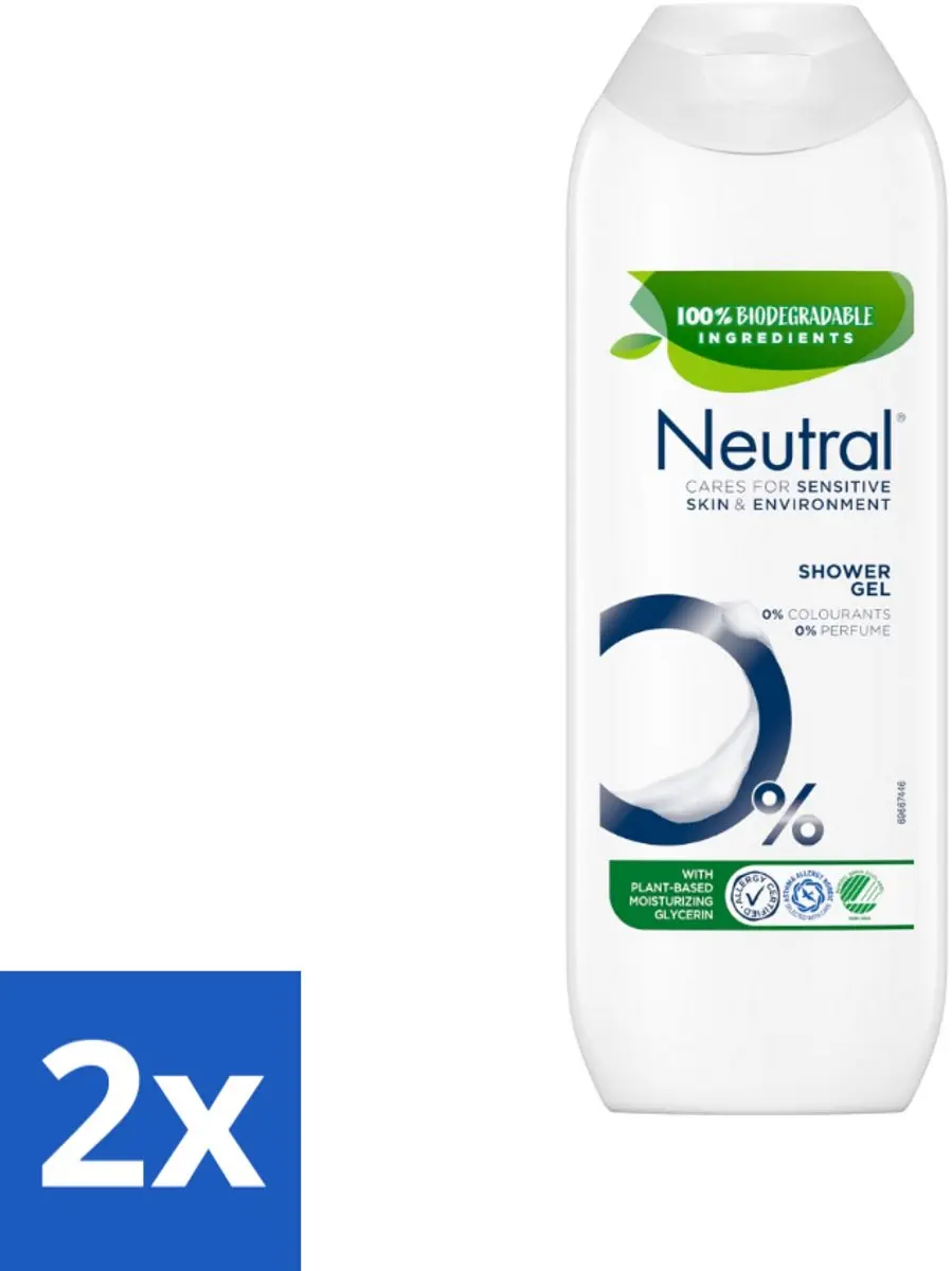Neutral Douchegel Gevoelige Huid 500ml (2x250ml)