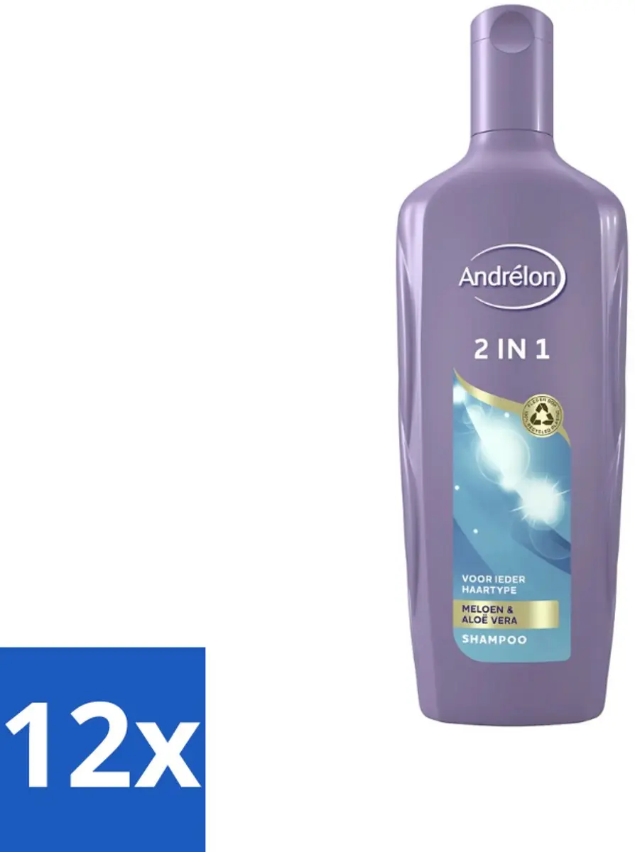 Andrélon 2-in-1 Shampoo Conditioner Meloen & Aloë Vera 300ml