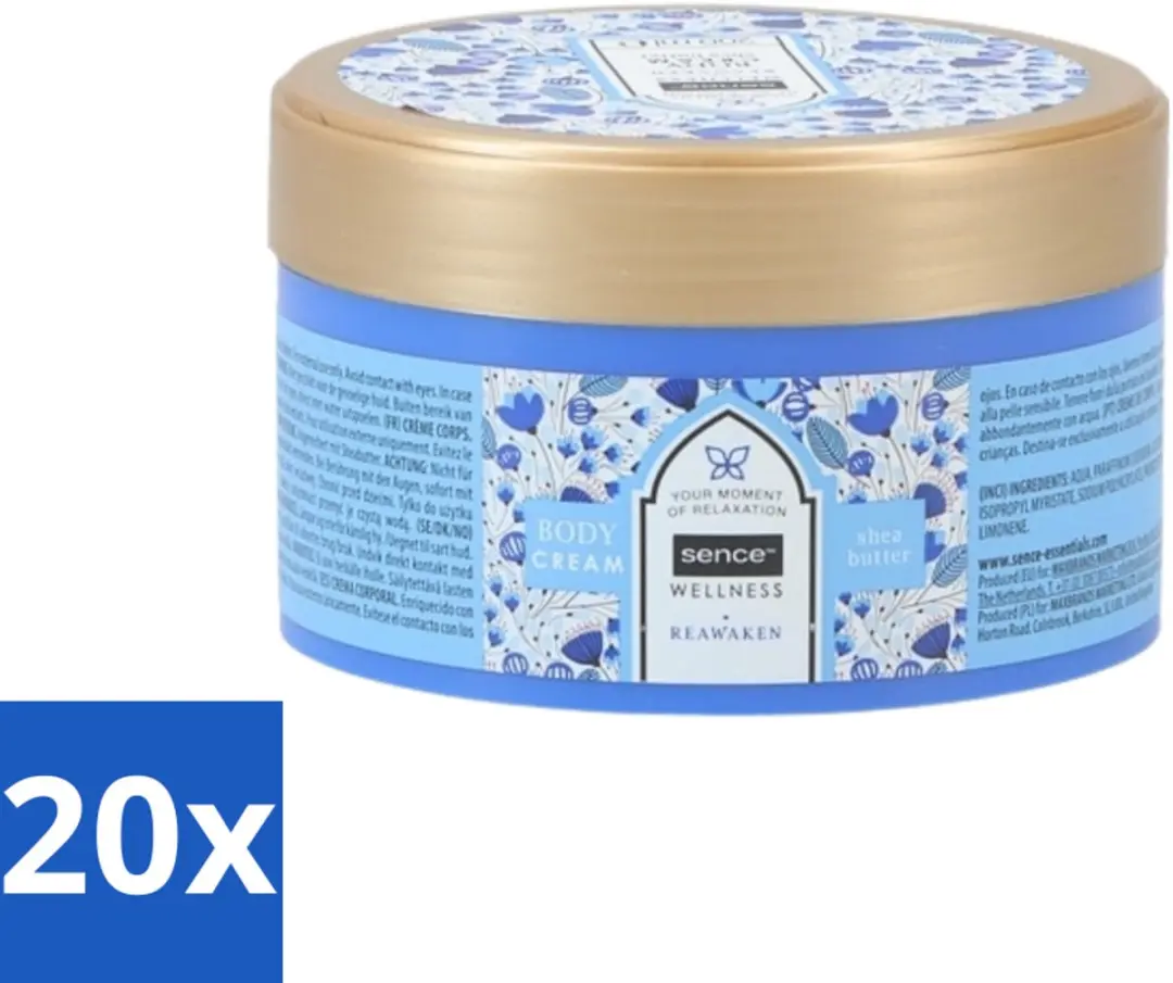 Sence Reawaken Bodycrème 200ml - 20 Stuks
