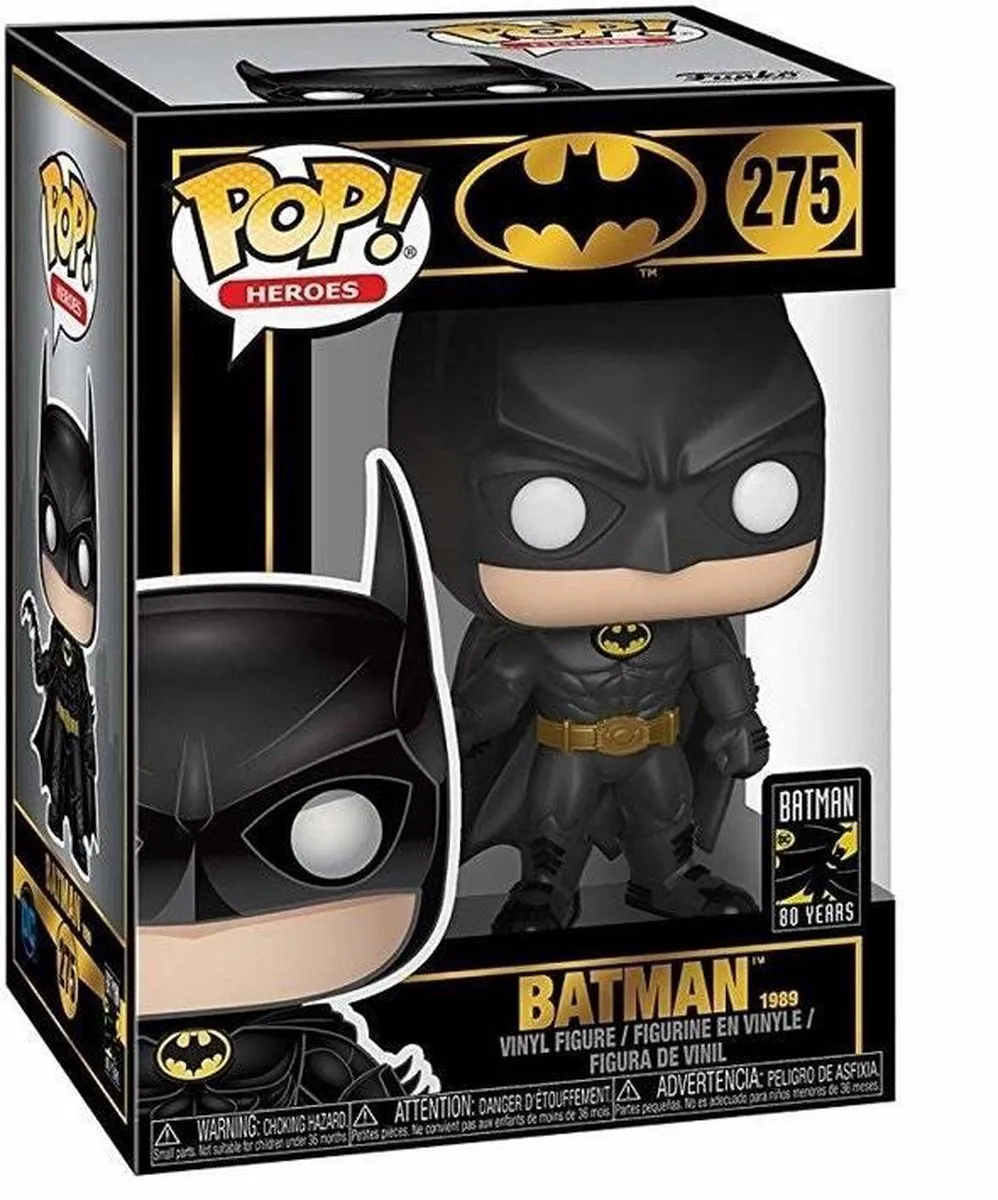 Funko Pop! DC Batman 80th 1989 Movie Batman - 10cm - Multi