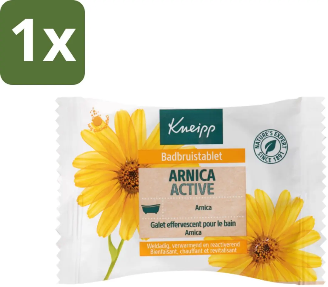 Kneipp Arnica Badbruistablet - 80g