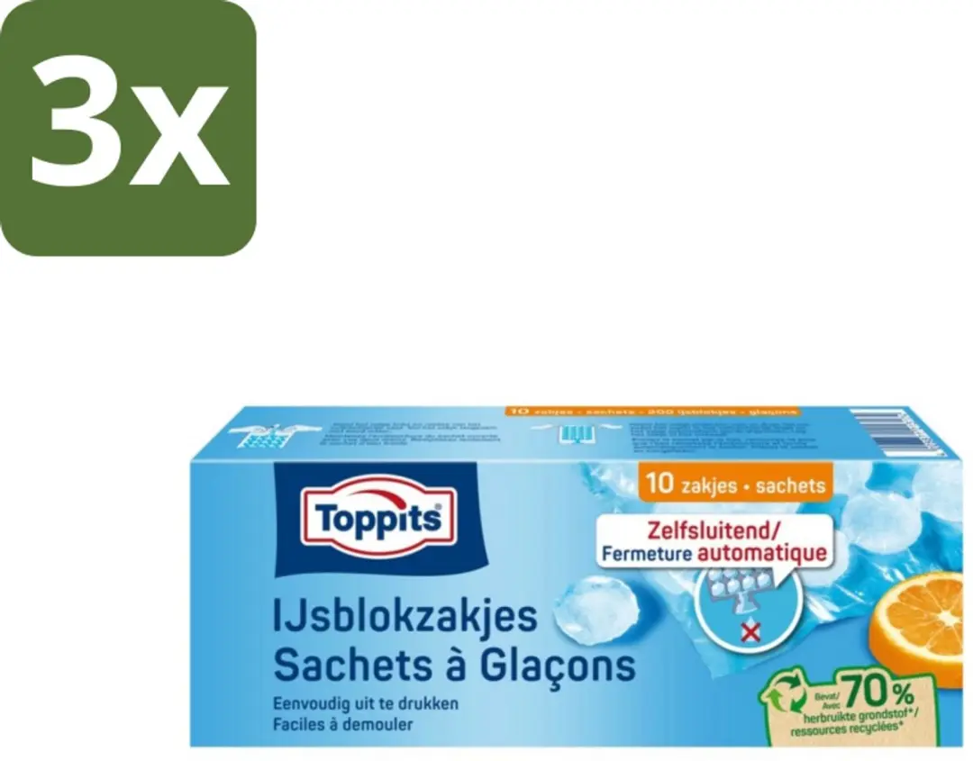 Toppits IJsblokzakjes