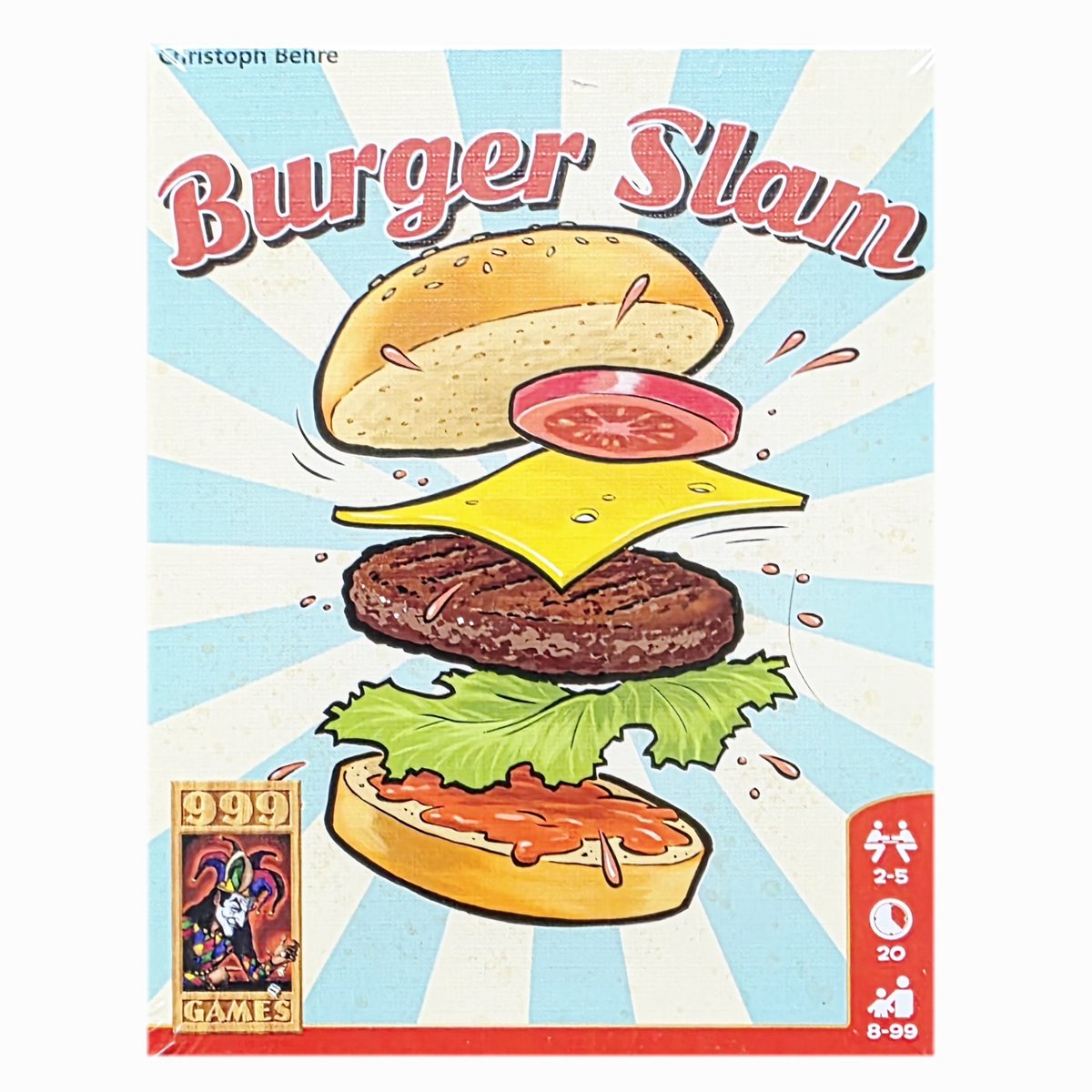 999 Games - Burger Slam - Kaartspel - Geheugenspel