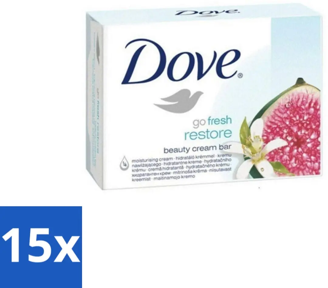 Dove Go Fresh Restore Zeep 15x 90g