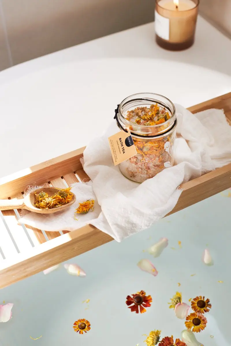 Pineut Bath Tea Jasmin Marigold - 210g