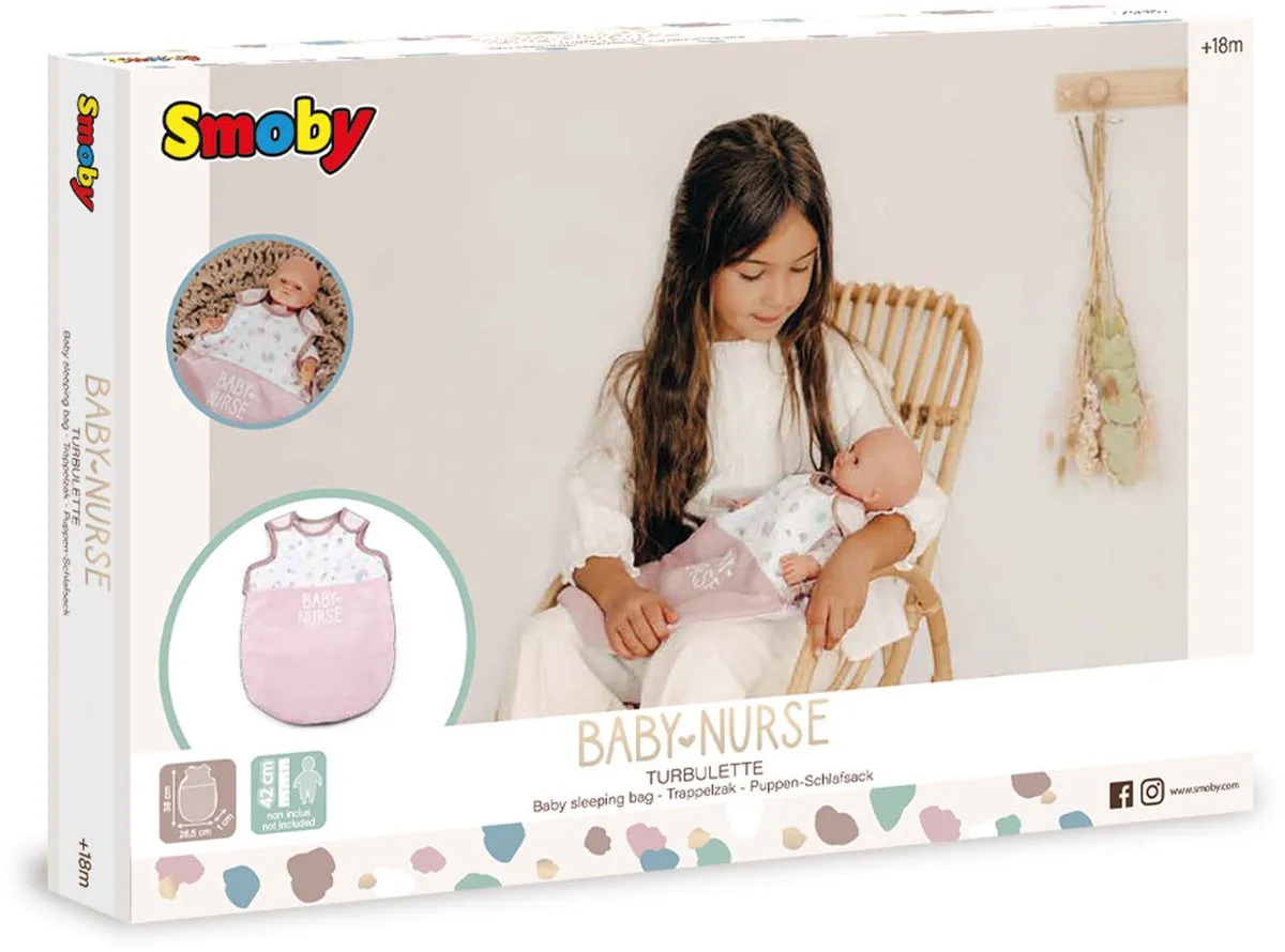 Smoby Turbulette Slabbetjesset 42cm