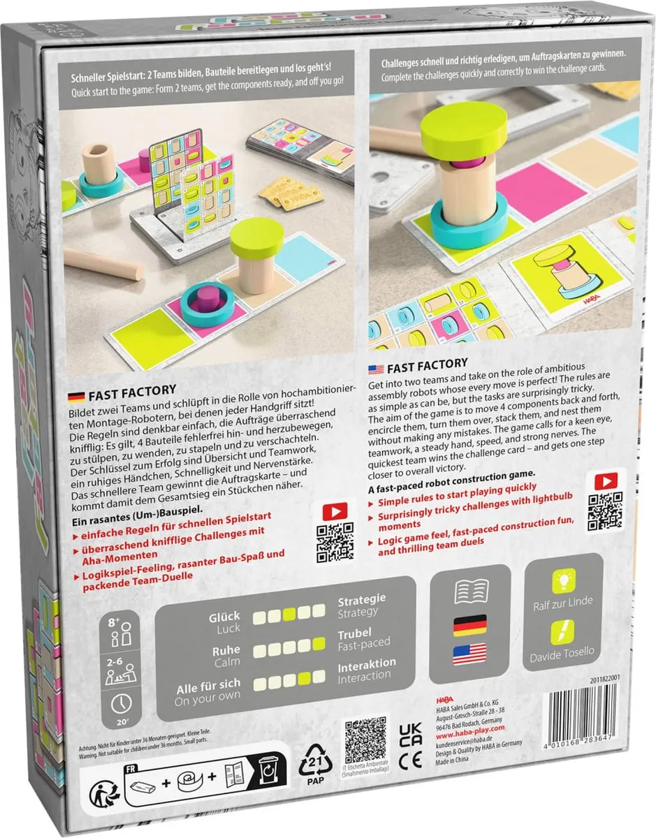 Haba 2011822001 Bordspel - 2 tot 6 spelers
