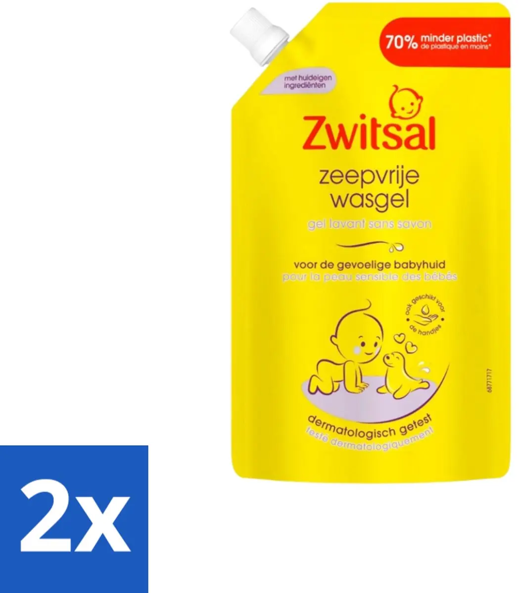 Zwitsal Wasgel Navulling 500ml