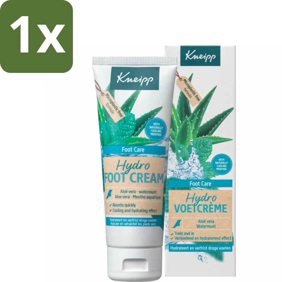 Kneipp Voetcrème Hydro Care 75ml