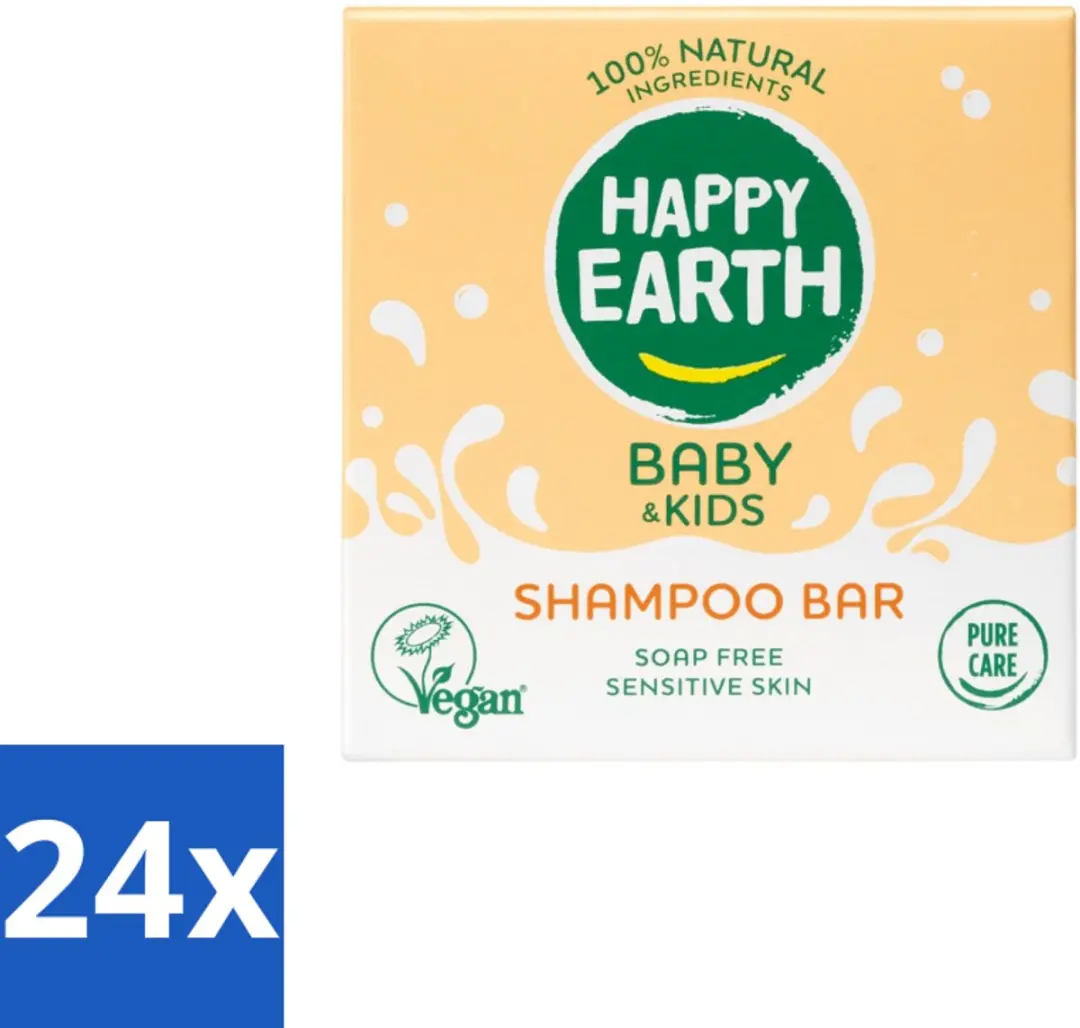 Happy Earth Shampoo Bar Baby & Kids 50g