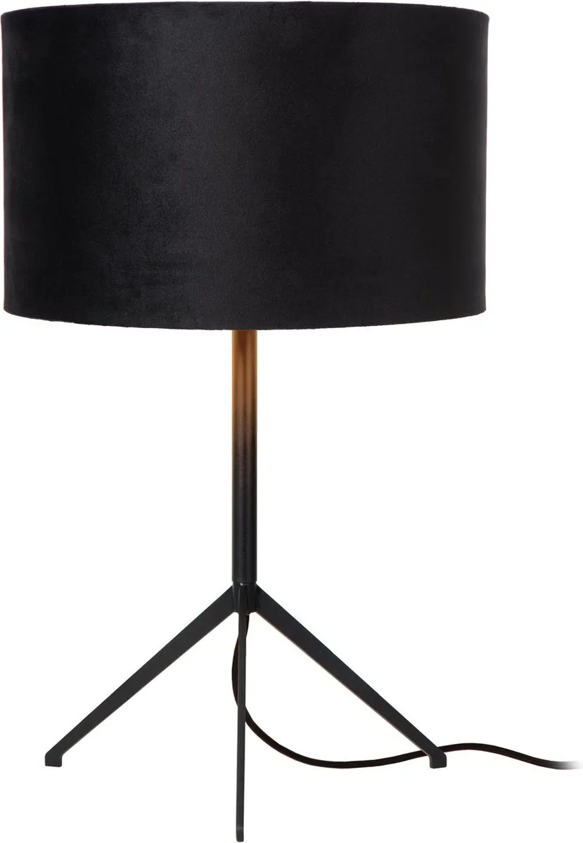 Lucide Tondo Tafellamp Ø30cm - 1xE27 - Zwart