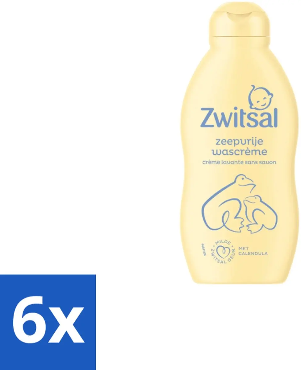 Zwitsal Zeepvrije Wascrème 200ml