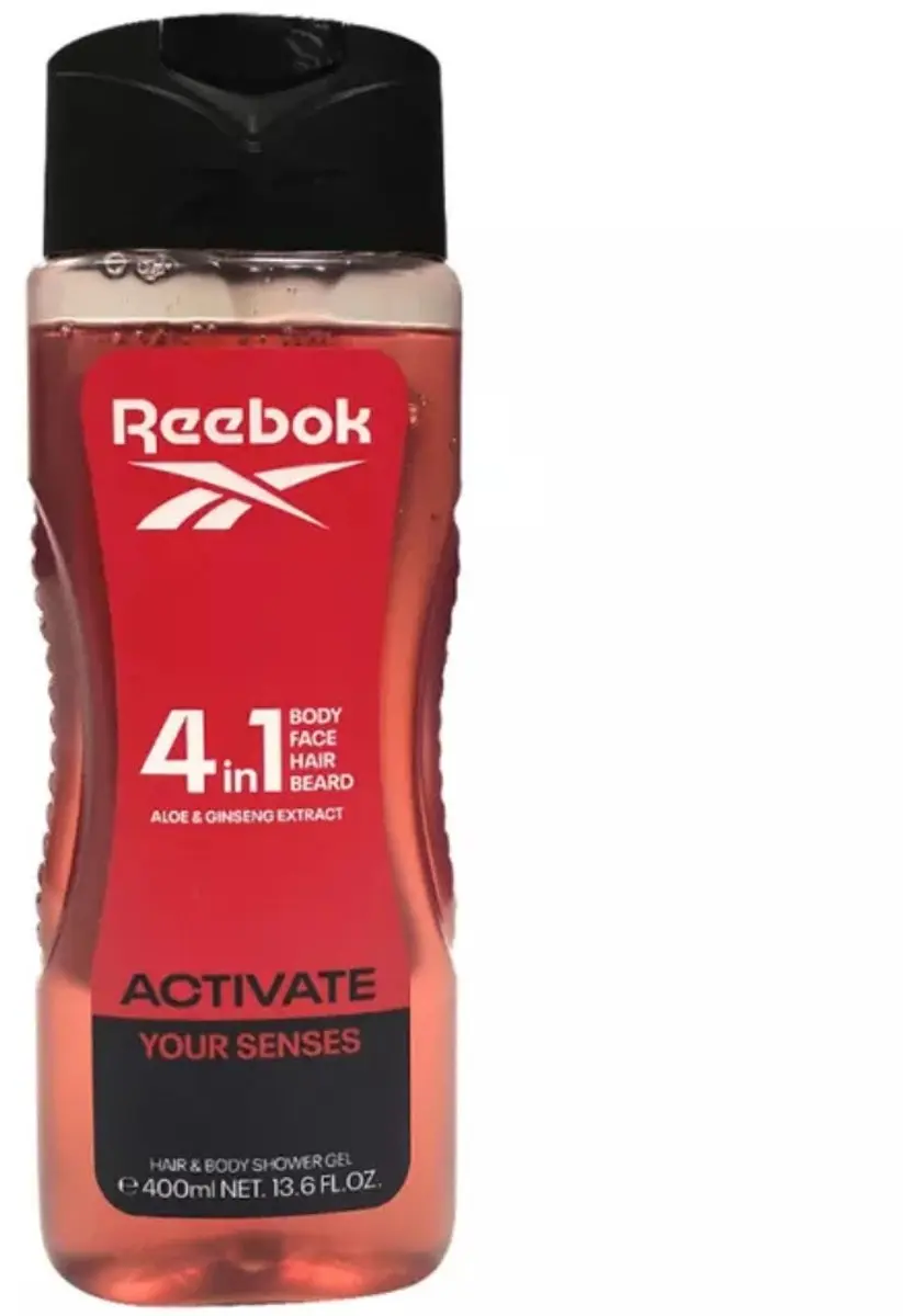 Reebok Activate Your Senses Douchegel 400ml - 7 Stuks