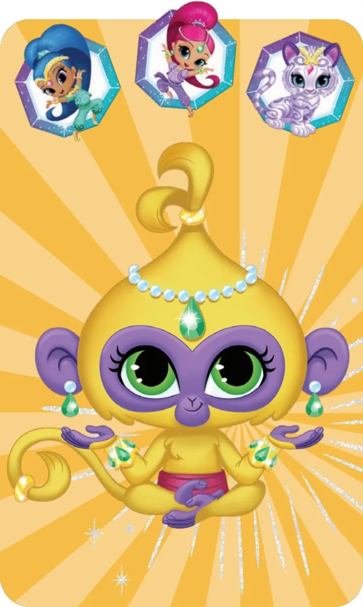 Tactic Shimmer & Shine Kwartet - Kaartspel 56193