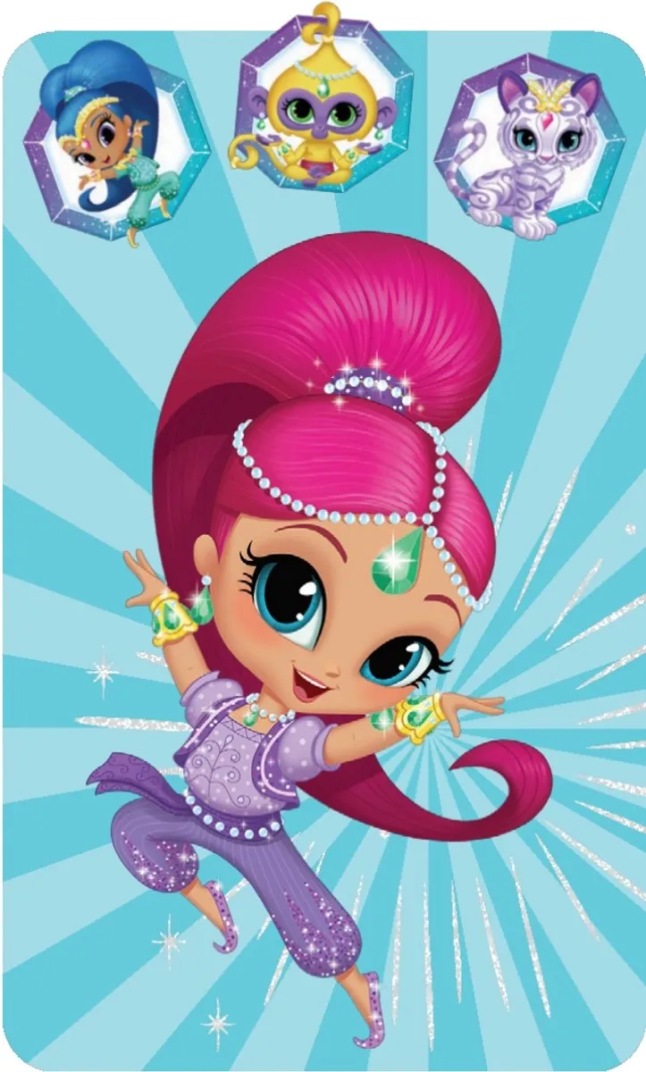 Tactic Shimmer & Shine Kwartet - Kaartspel 56193