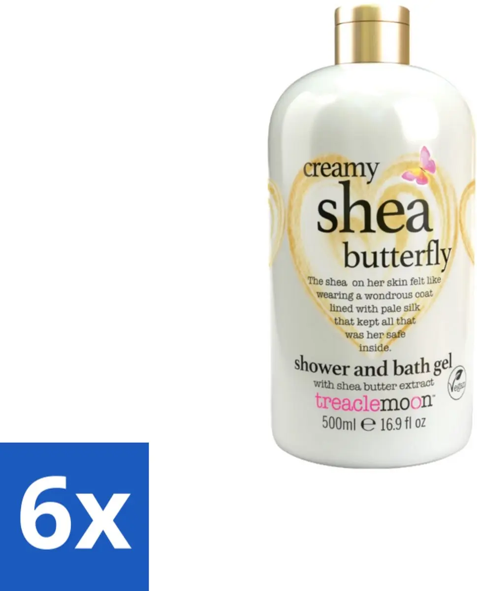 Treaclemoon Creamy Shea Butterfly Douchegel 500ml