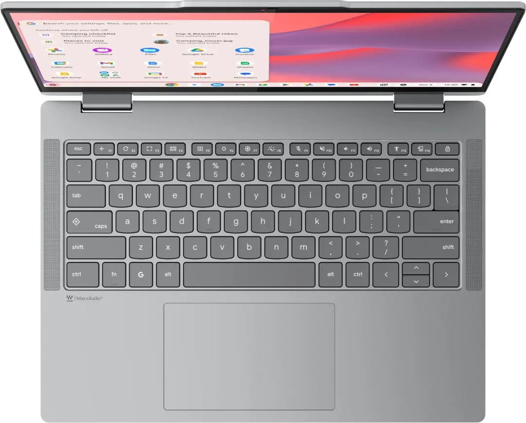 Lenovo Chrome 2in1 14ITN10 Chromebook - 14" Touchscreen 8GB 128GB Wi-Fi 6E - Grijs