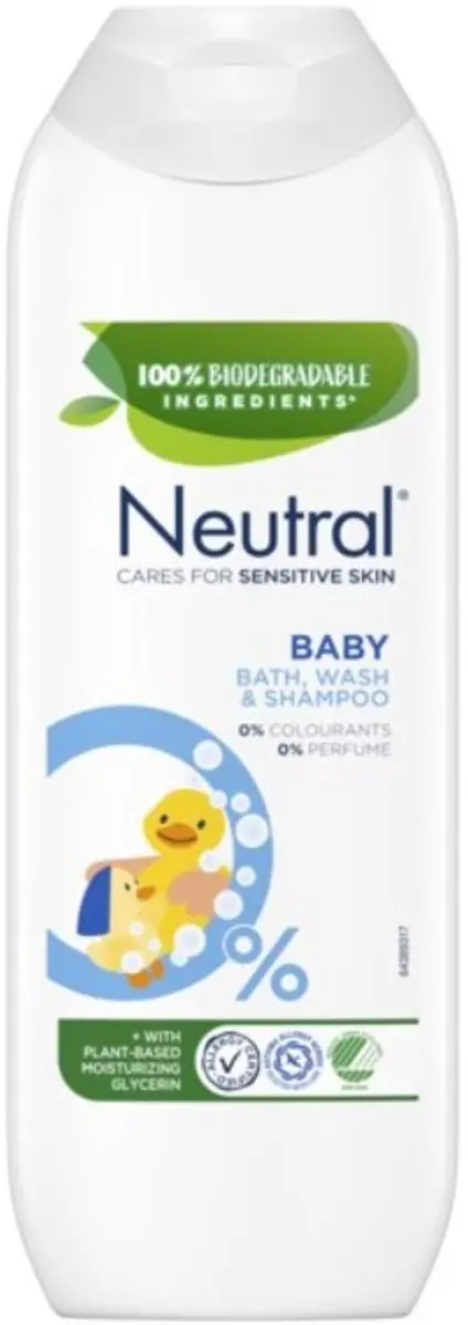 Neutral Baby Shampoo Parfumvrij 250ml - 7 Stuks