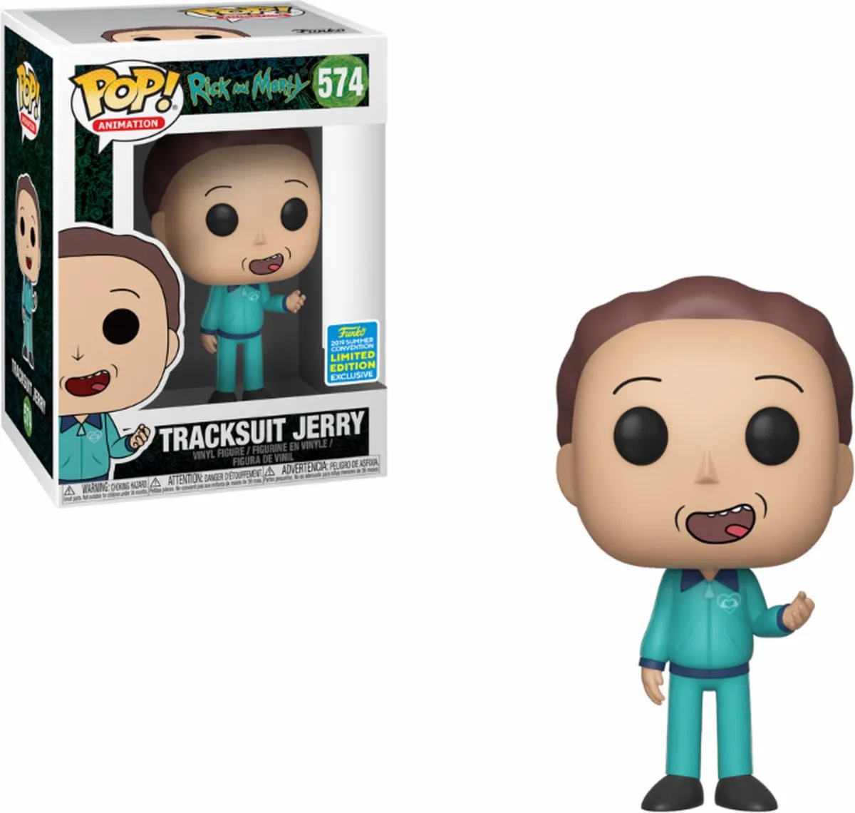 Funko Pop! Rick & Morty Tracksuit Jerry #574 - Multi
