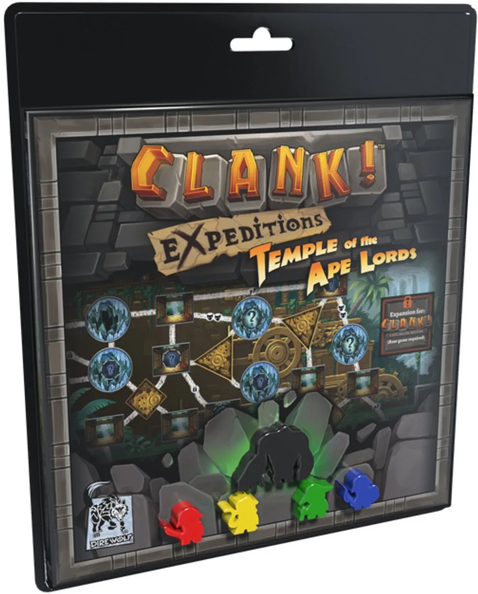 Asmodee Clank! Expeditions Temple of the Ape Lords Bordspel