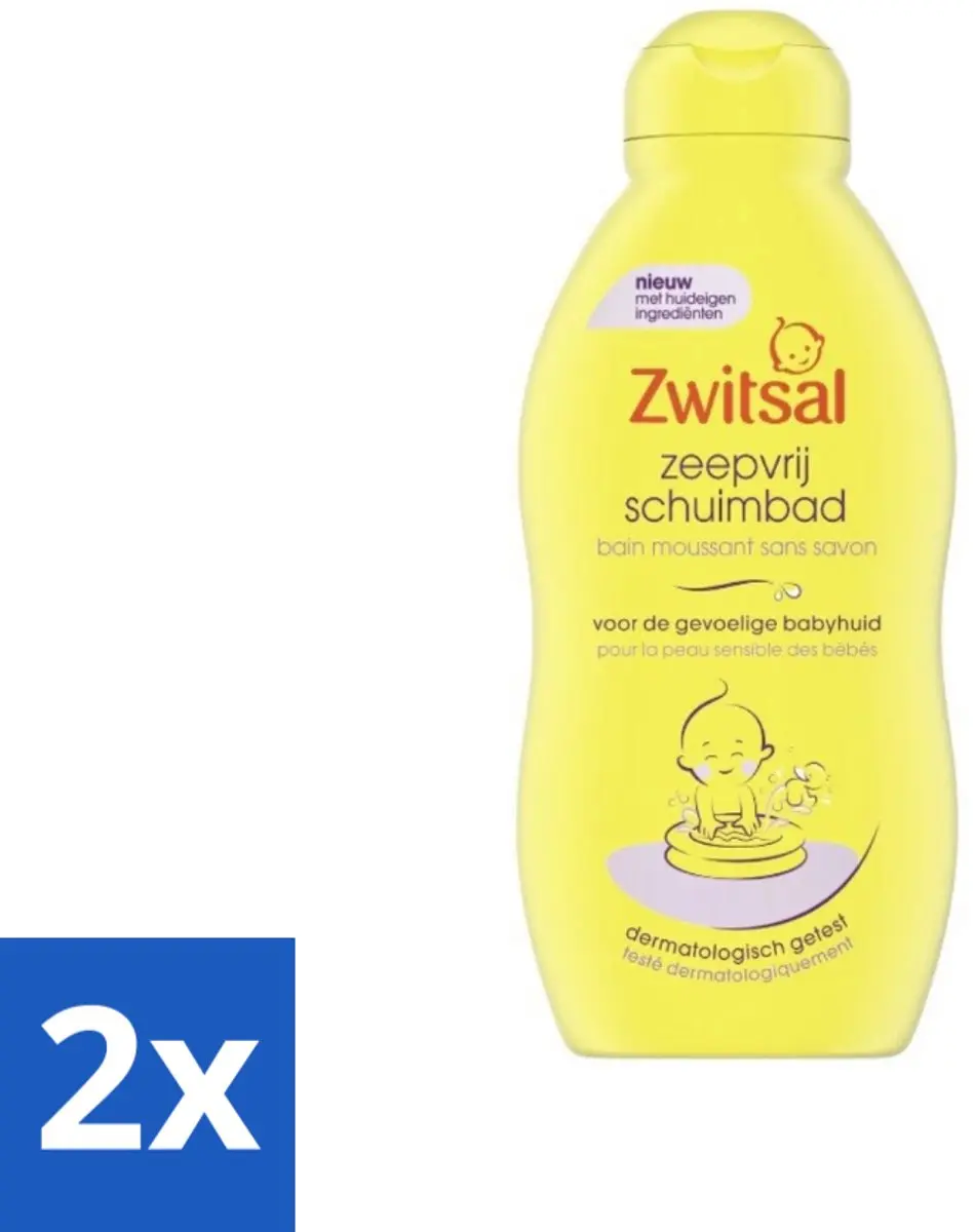 Zwitsal Schuimbad Zeepvrij 200ml