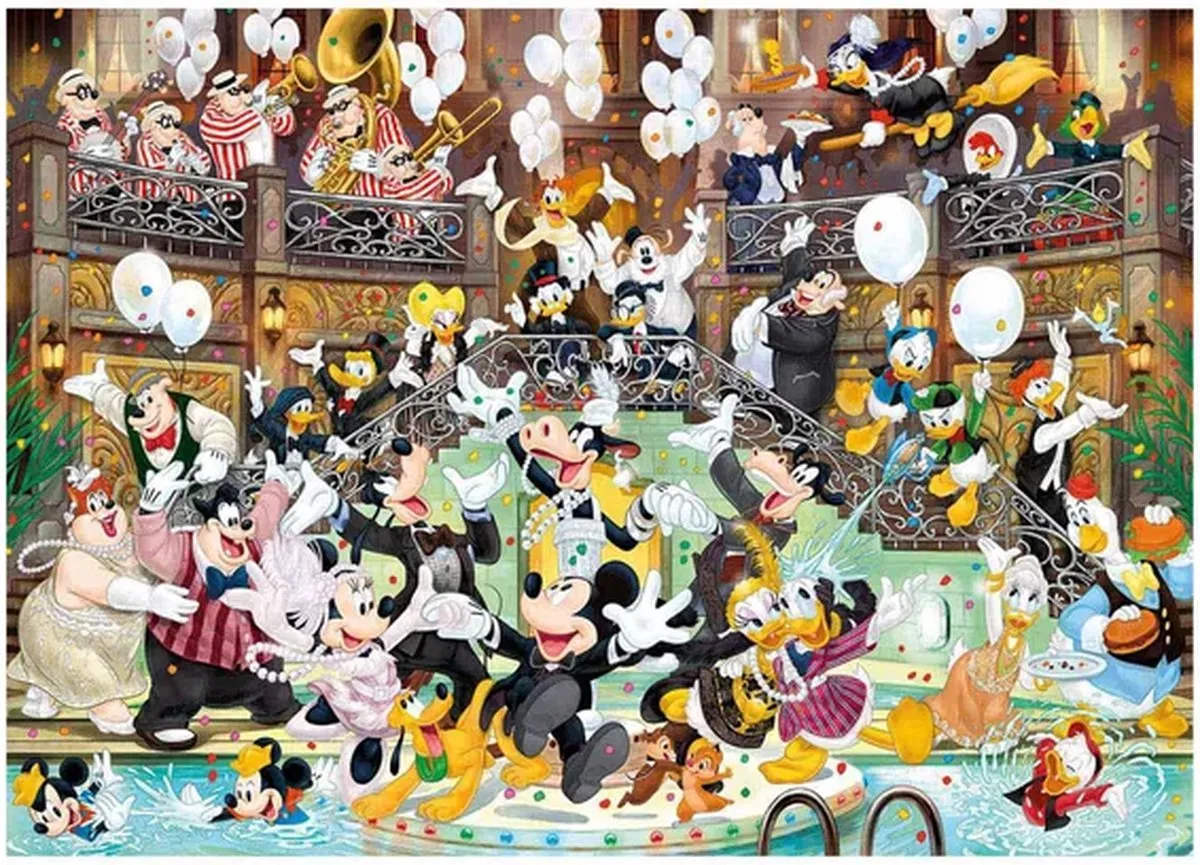Clementoni Disney Gala 2020 Puzzel 6000 Stukken - Multi