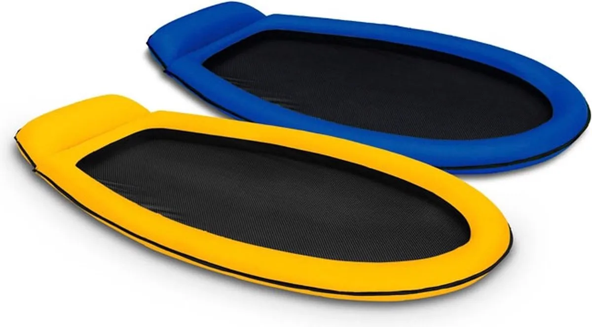 Intex Lounge Luchtbed Blauw