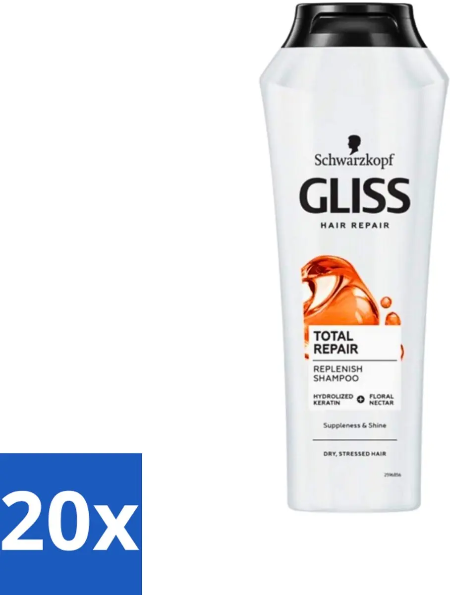 Gliss Kur Total Repair Shampoo 400ml