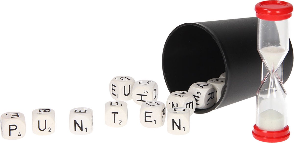 Tactic Woord Mix – Dobbelspel – Woordspel – Snel Taalspel met Letterdobbelstenen – Leerzaam en Spannend – Familiespel – 1 tot 8 Spelers – Vanaf 8 Jaar