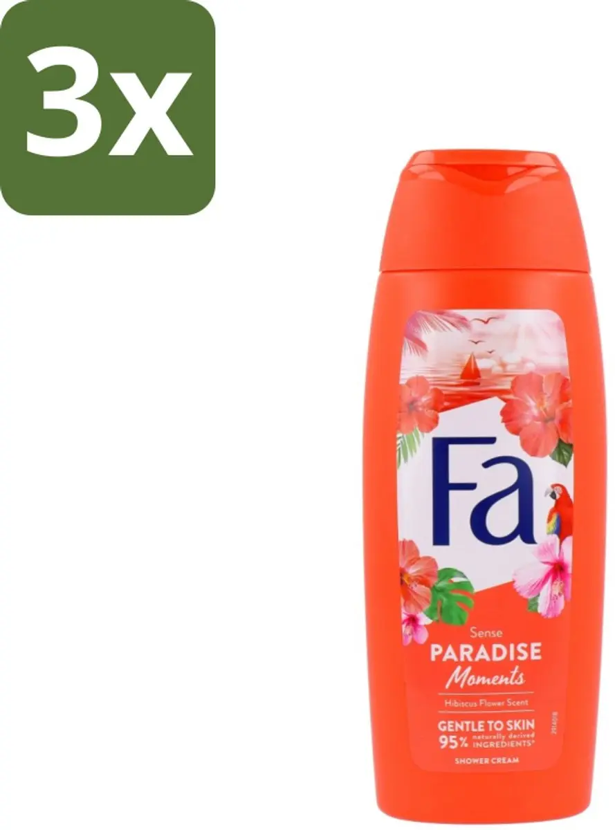 Fa Paradise Moments Douchecrème Hibiscusbloem 250ml