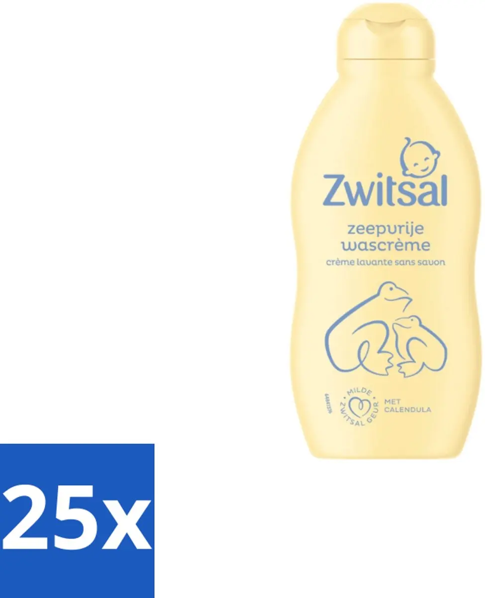 Zwitsal Zeepvrije Wascrème 200ml