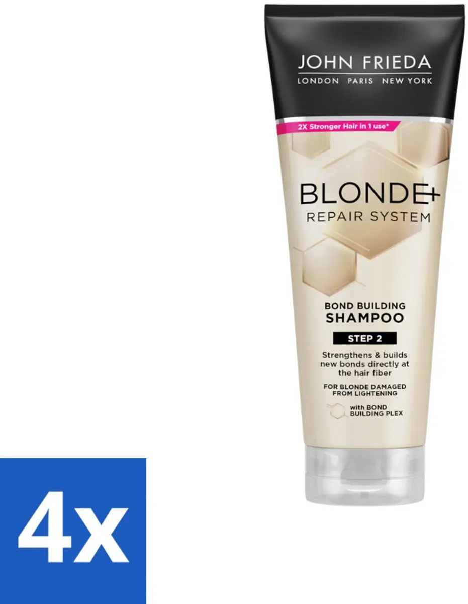 John Frieda Blonde+ Repair Bond Building Shampoo 250ml