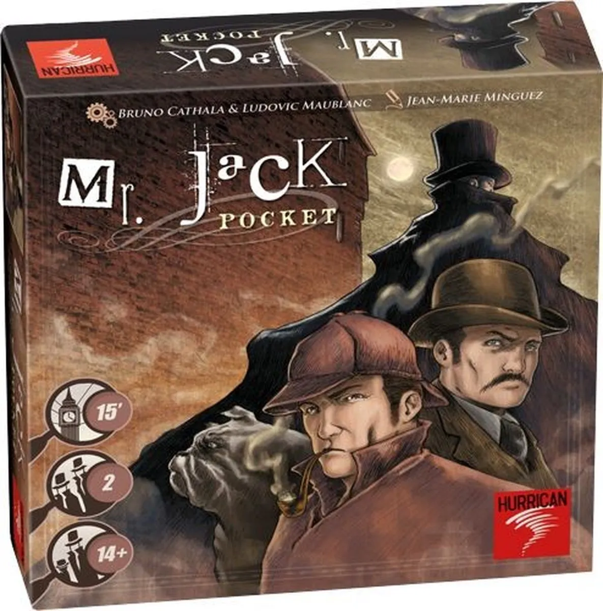 Asmodee Mr. Jack Pocket Bordspel