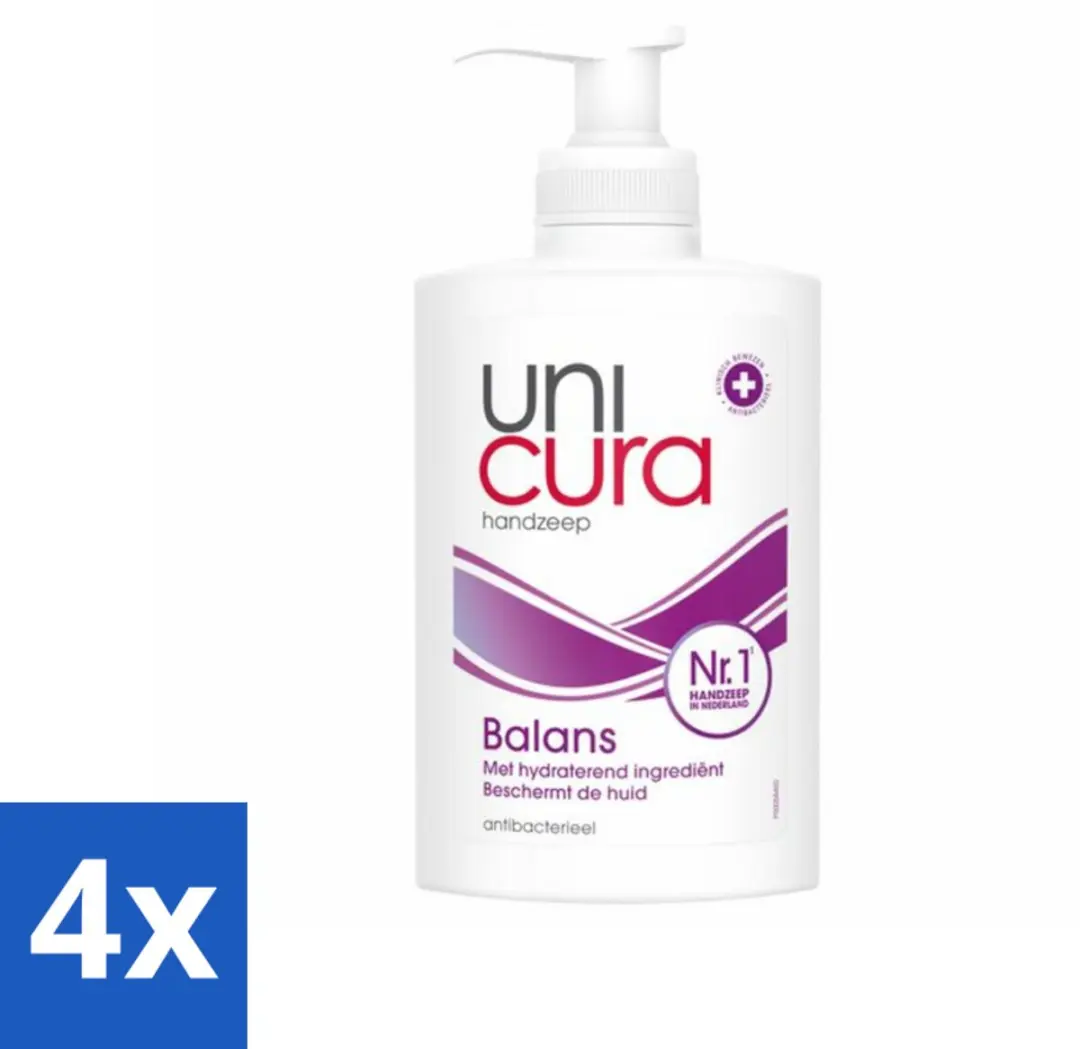 Unicura Vloeibare Handzeep Anti Bacterieel Balans 250ml