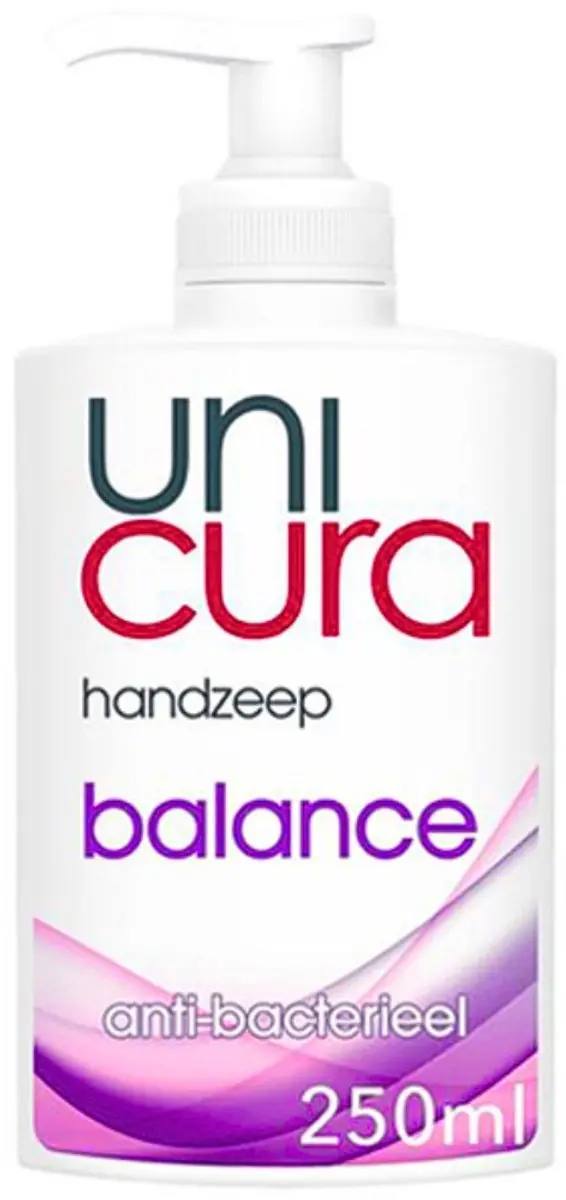 Unicura Vloeibare Handzeep Anti Bacterieel Balans 250ml - 4 Stuks