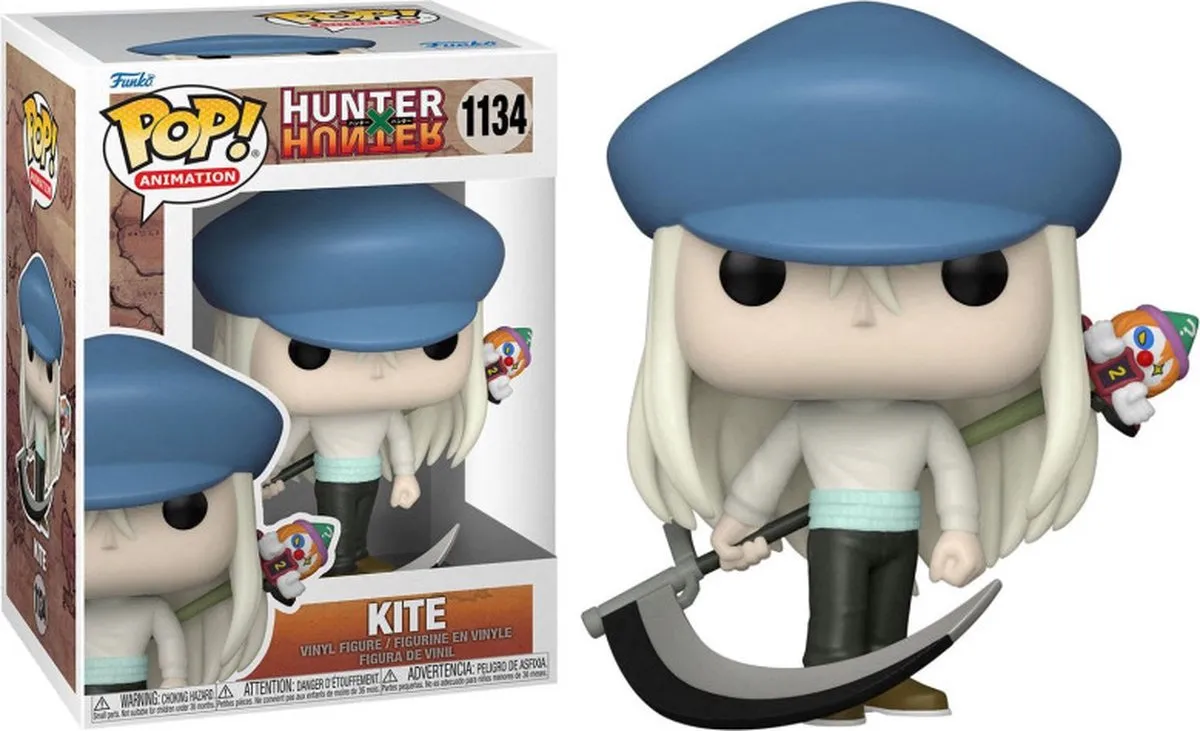 Funko POP! Animation Hunter X Hunter Kite With Scythe 61378 - 9cm - Multicolor