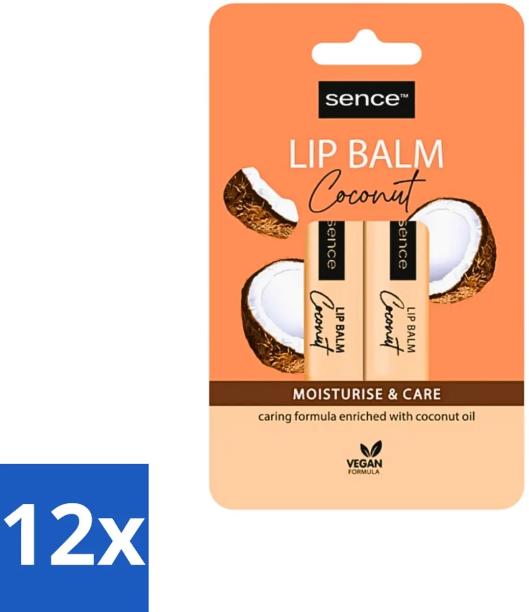 Sence Lippenbalsem Duo Kokos