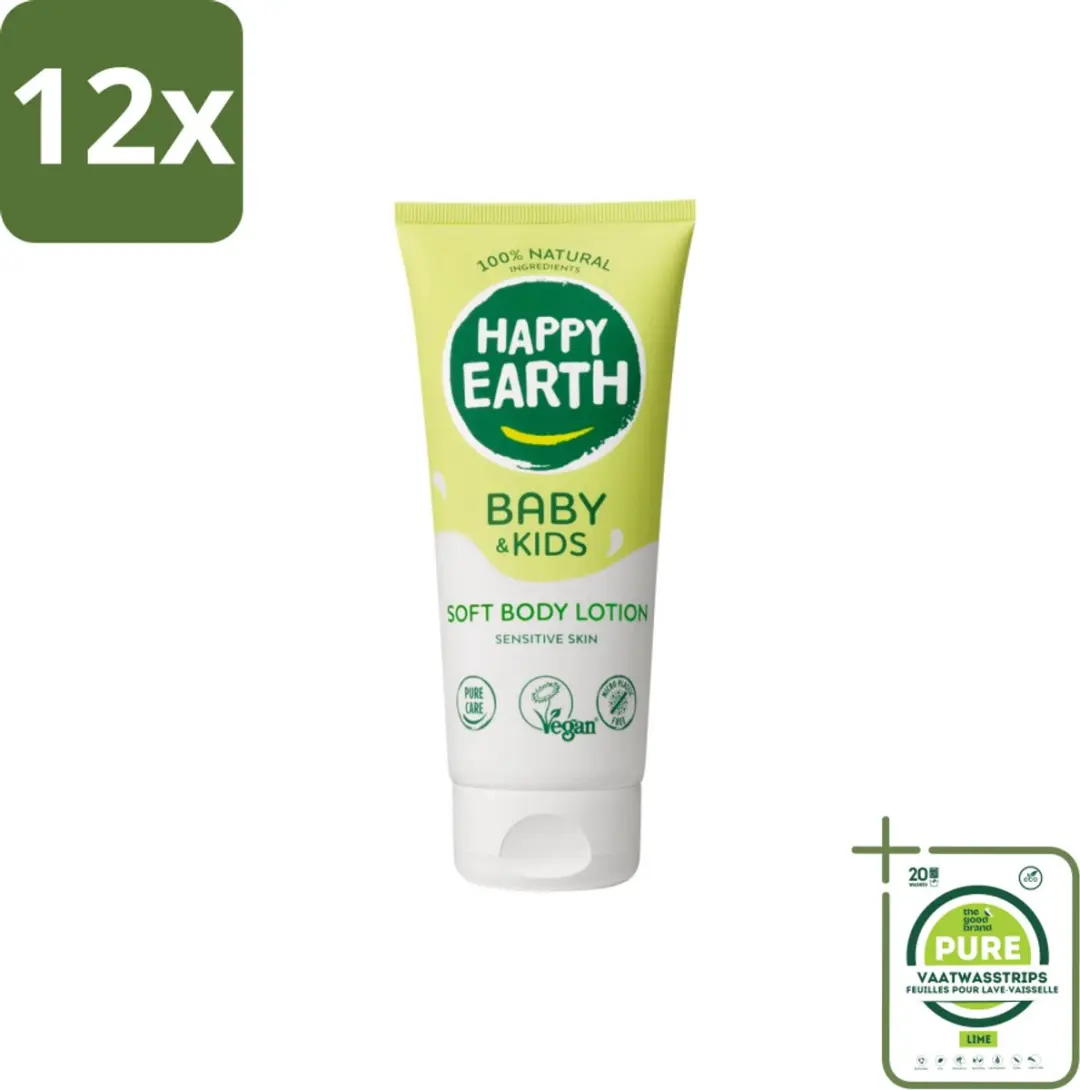 Happy Earth Baby & Kids Bodylotion 200ml
