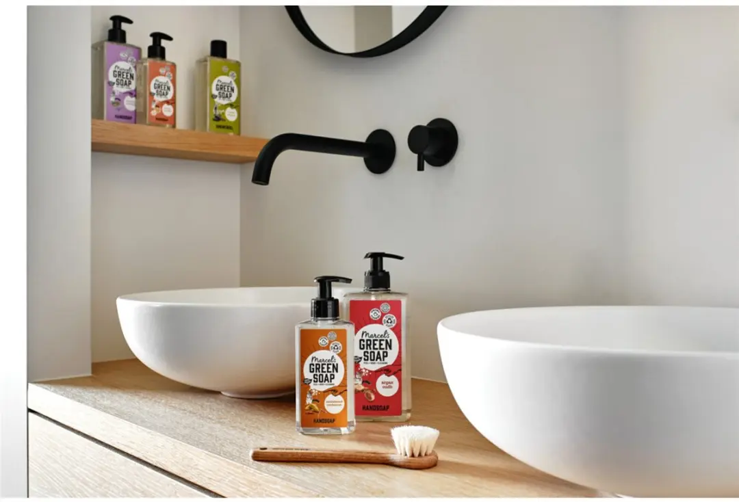Marcel's Green Soap Handzeep Sandelhout & Kardemom 500ml - 25 Stuks