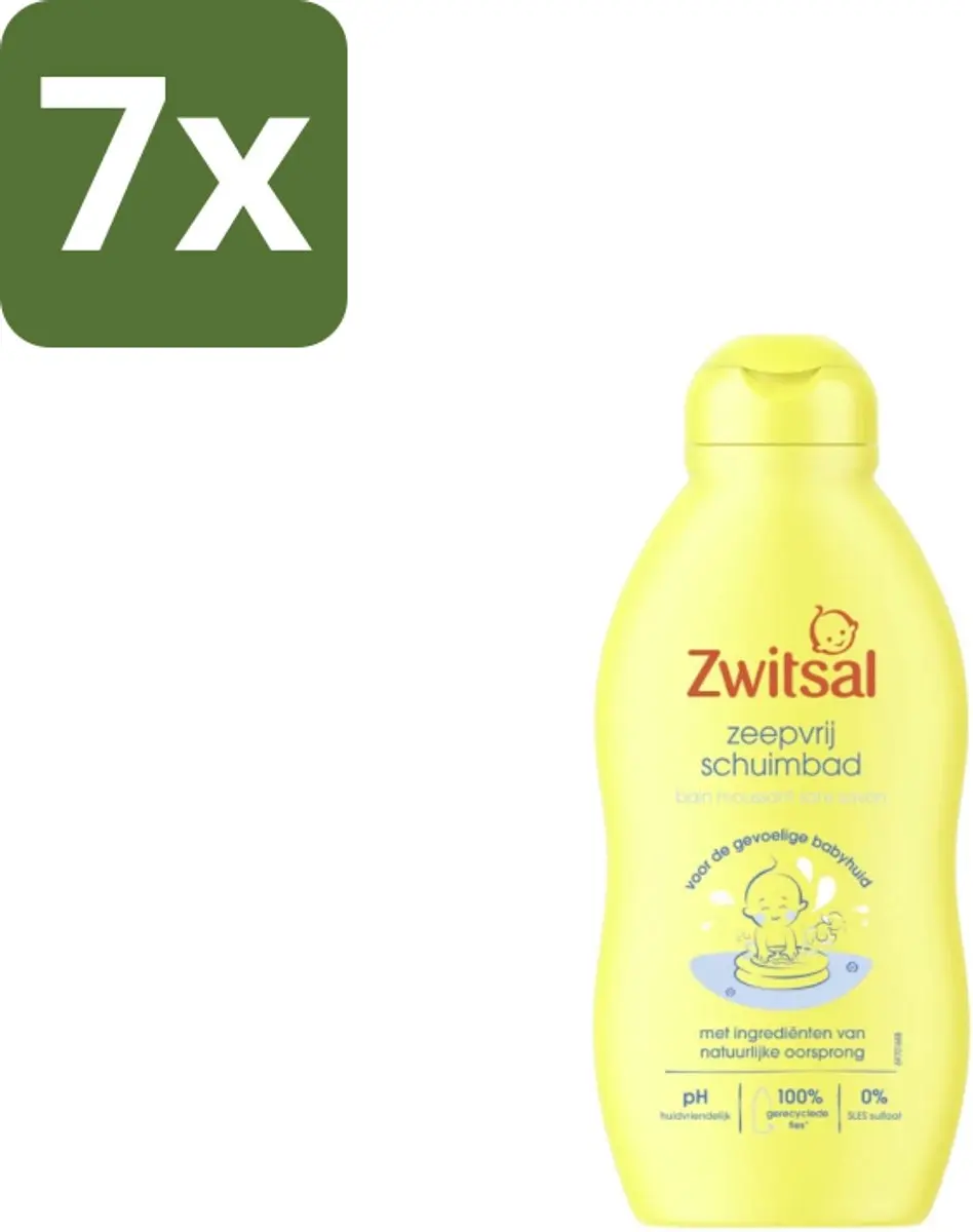 Zwitsal Schuimbad Zeepvrij 200ml