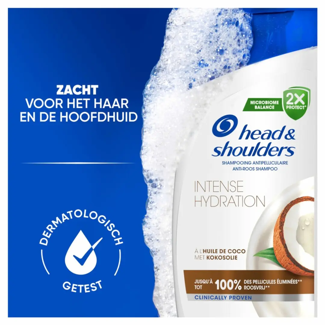 Head & Shoulders Intense Hydration Shampoo 300ml - 10 Stuks
