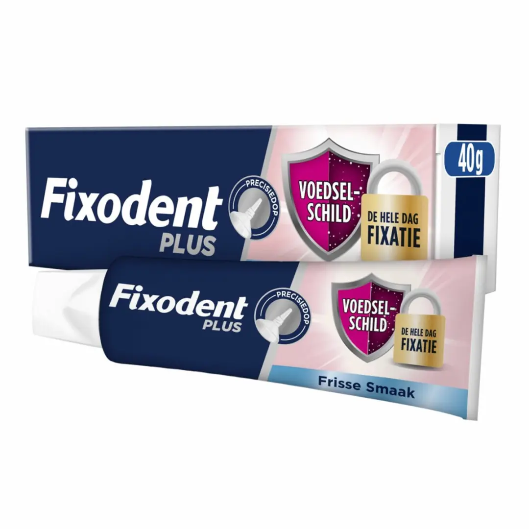 Fixodent Kleefpasta Plus 800g - 20 Stuks