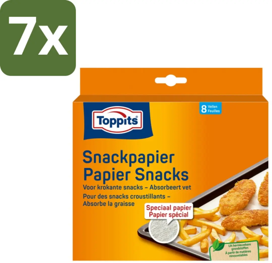 Toppits Snackpapiervellen