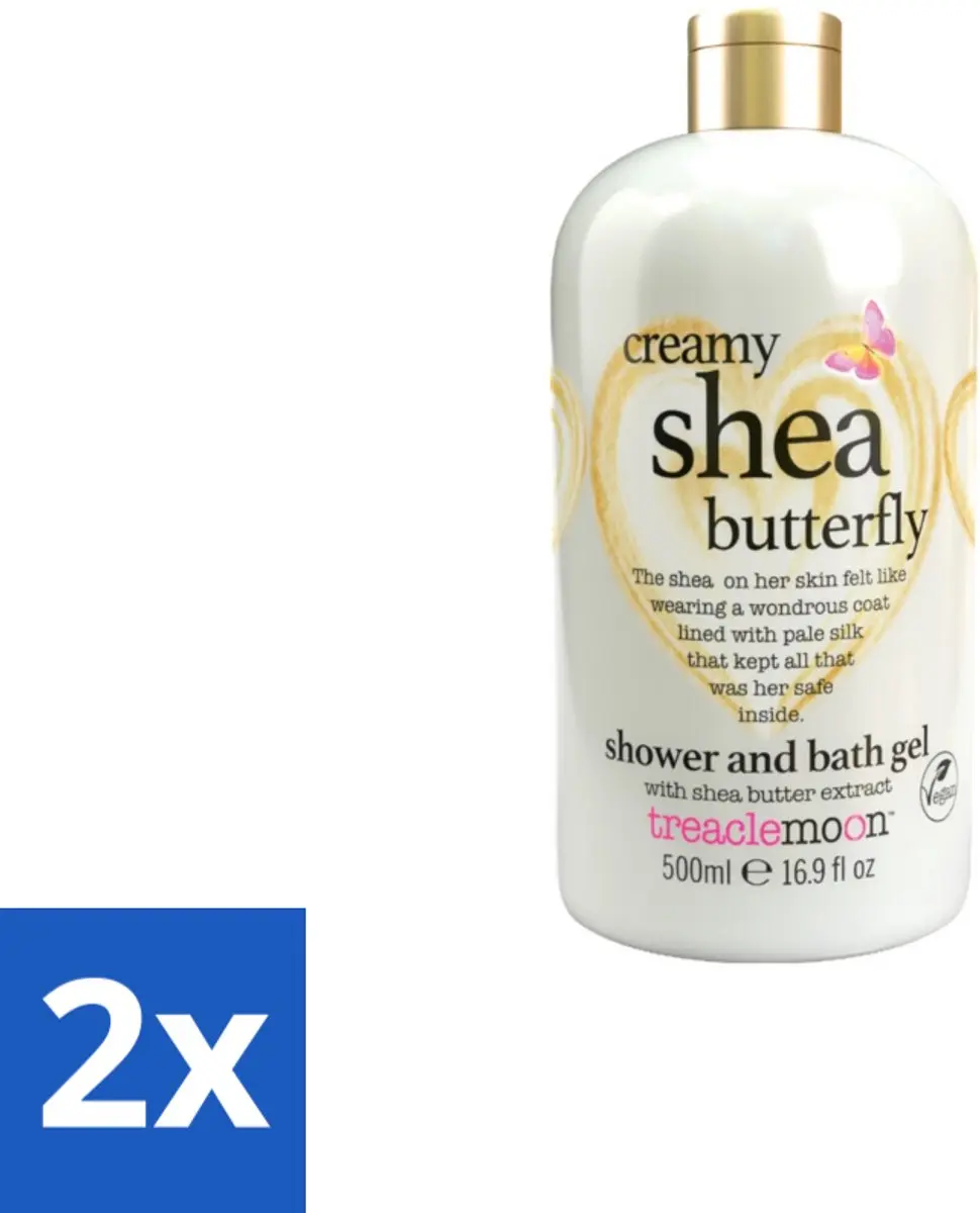 Treaclemoon Creamy Shea Butterfly Douchegel 500ml