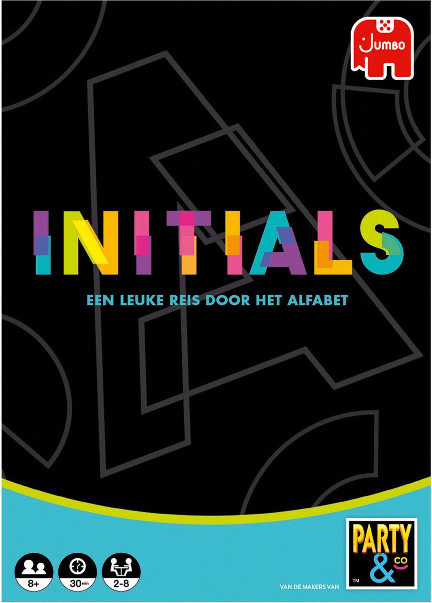 Jumbo Party & Co Initials - Partyspel - Bordspel