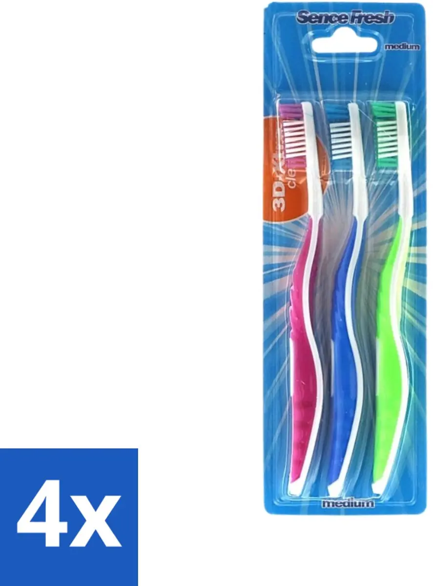 Sence Fresh 3D Extra Clean Tandenborstels