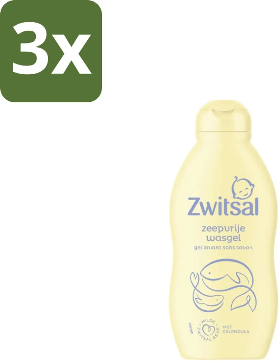 Zwitsal Zeepvrije Wasgel 200ml