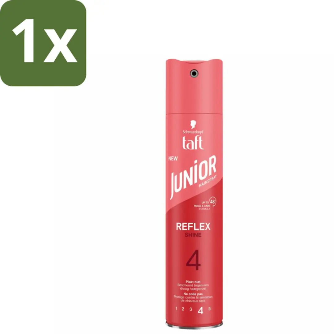 Taft Reflex Shine 4 Junior Haarspray 250ml