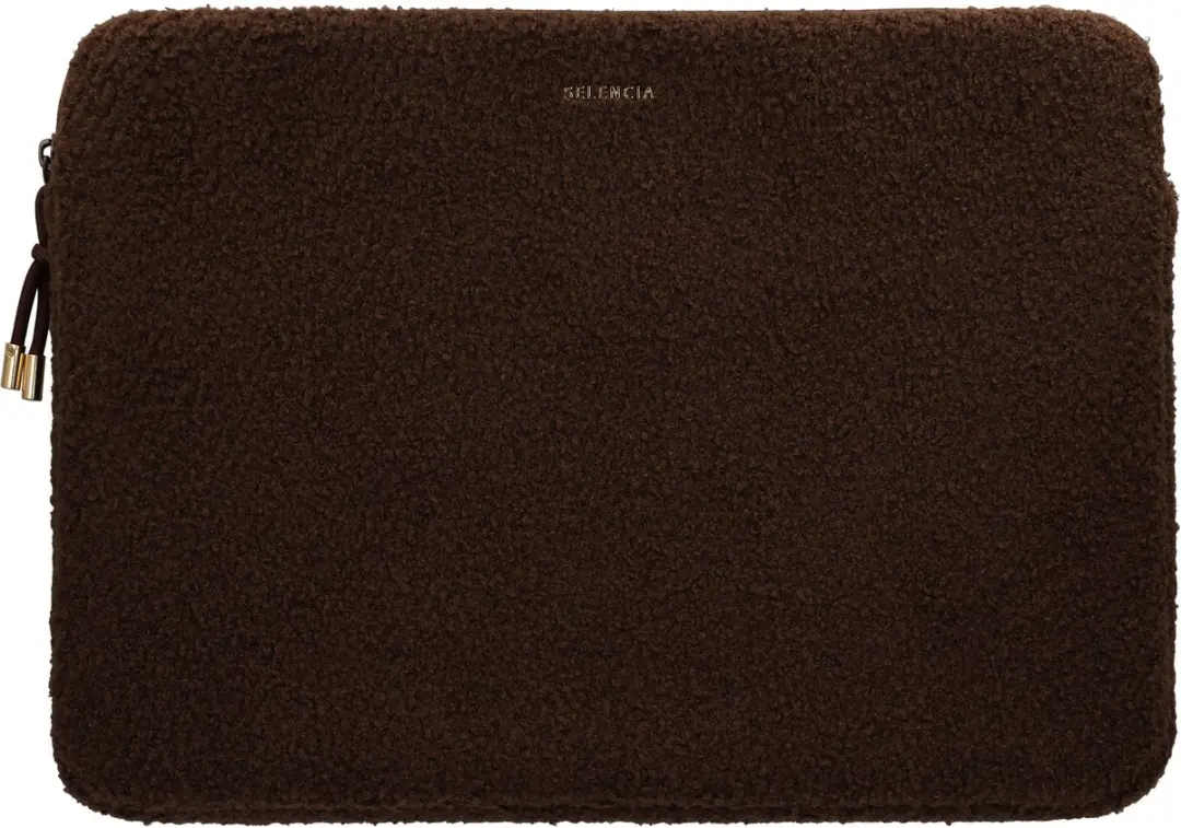 Selencia Teddy Sleeve Laptophoes 16 inch